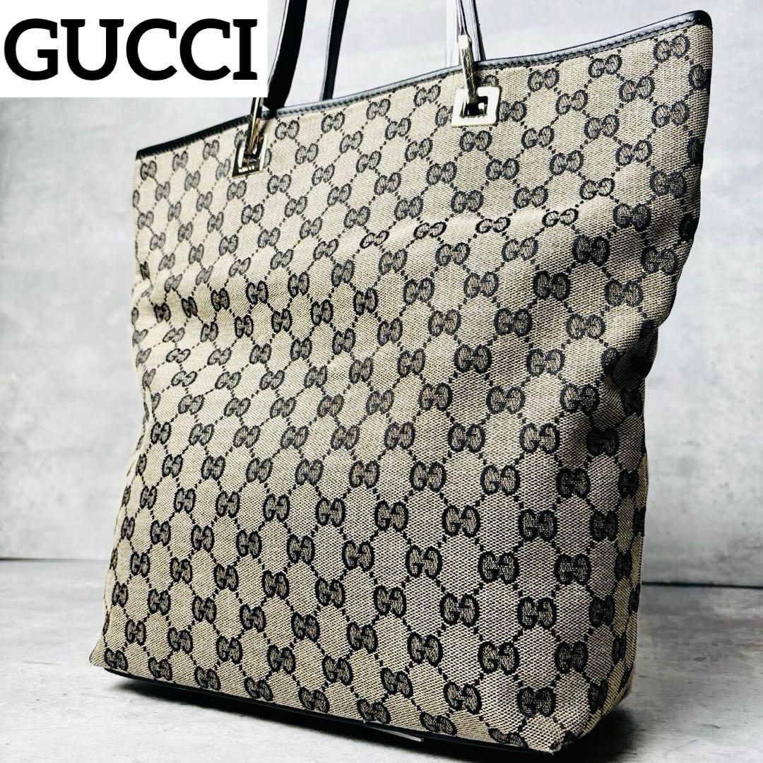 未使用級　正規品GUCCI グッチ GGキャンバス トートバッグ 大人気