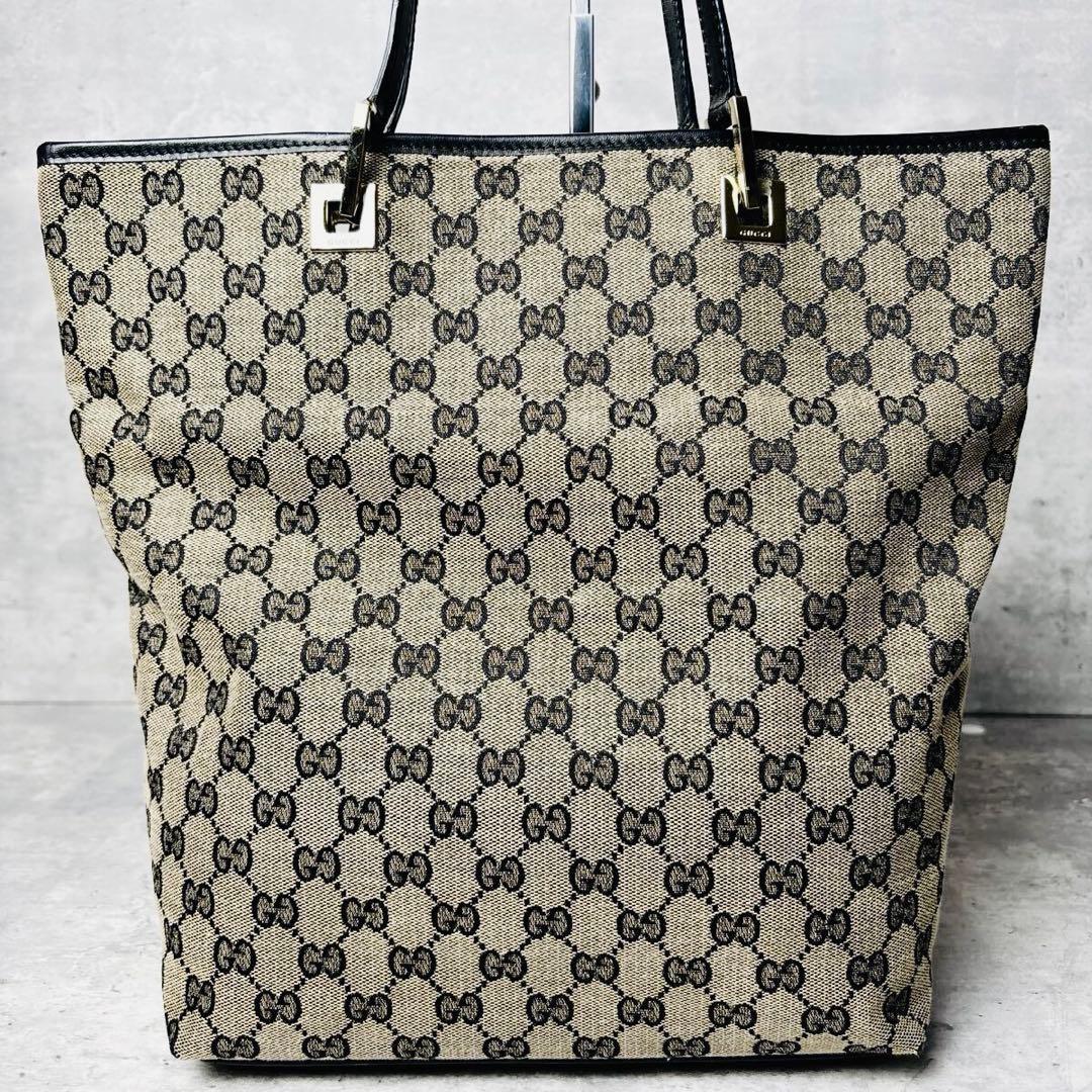 未使用級　正規品GUCCI グッチ GGキャンバス トートバッグ 大人気