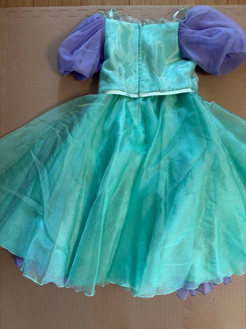 ディズニードレス 120cm アリエル　ビビディバビディブティック