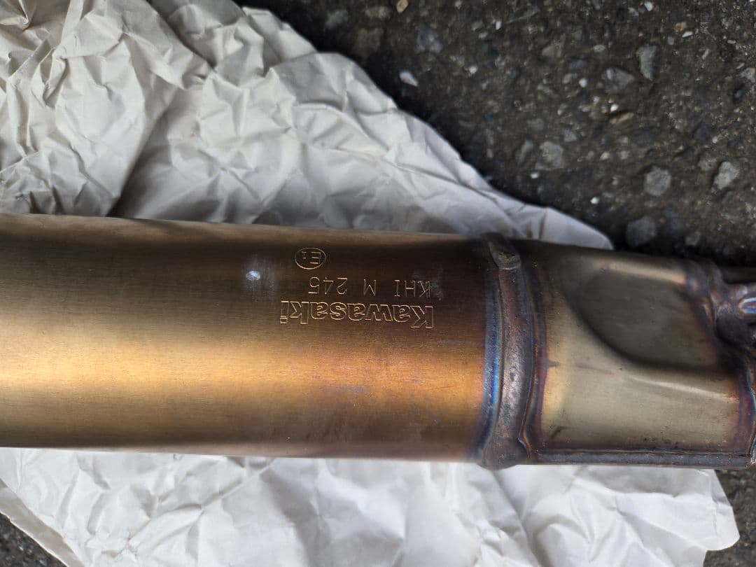 サ*キ様 Ninja ZX-4RR 純正 マフラー KHI K 726 ZX4R