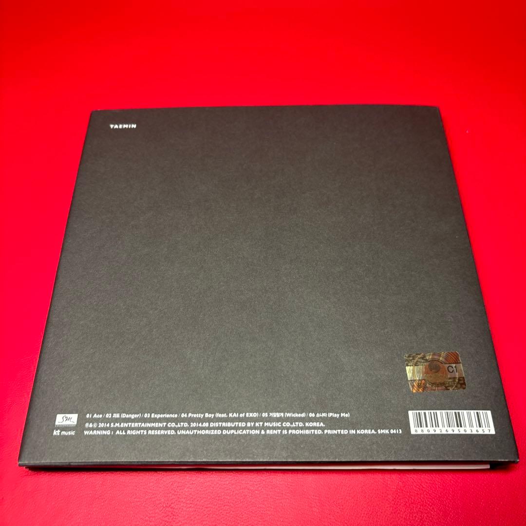 【直筆サイン入り】 テミン ACE ソロアルバム SHINee