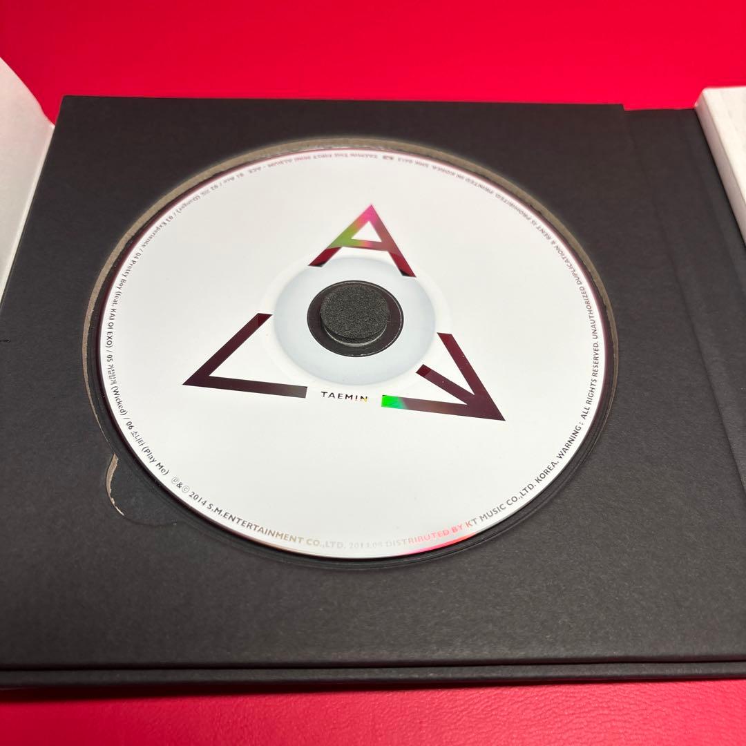 【直筆サイン入り】 テミン ACE ソロアルバム SHINee