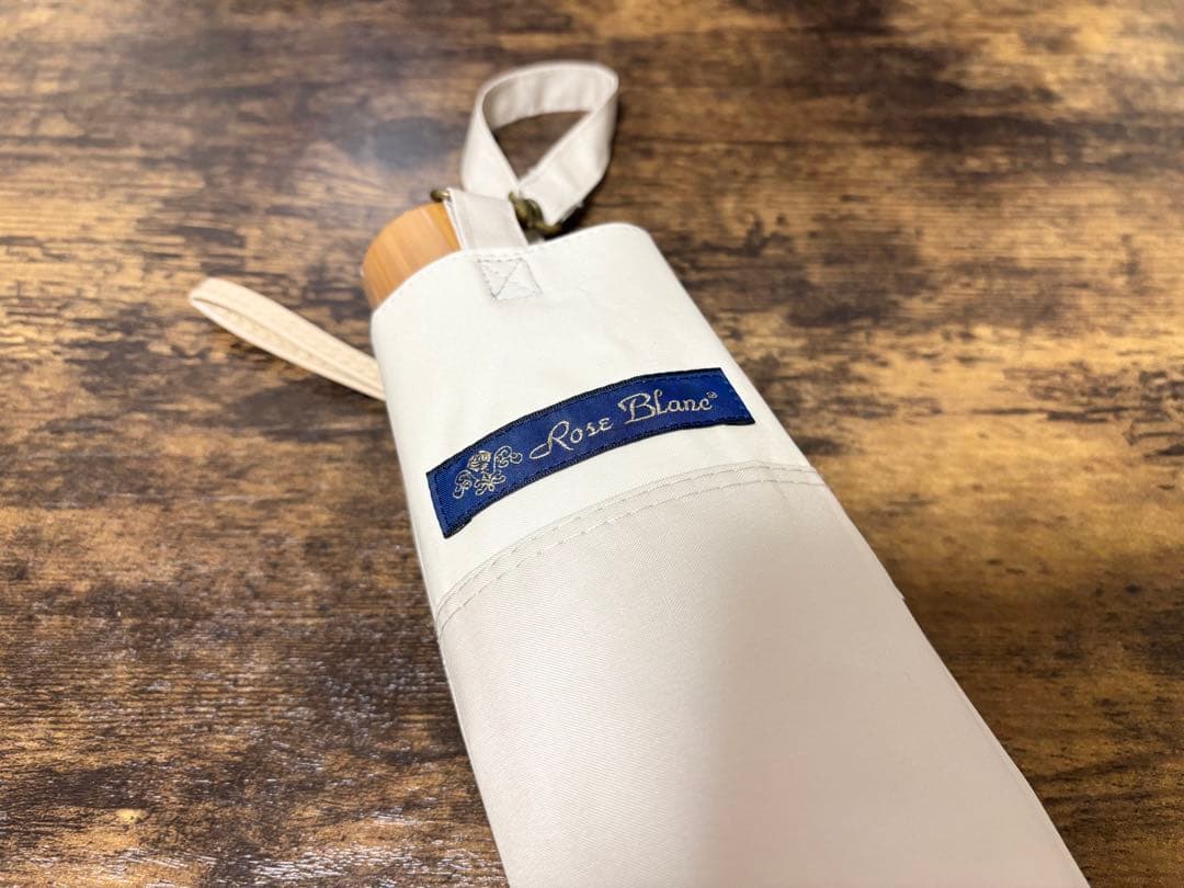 【芦屋ロサブラン】日傘 2段ミドル コンビ 55cm