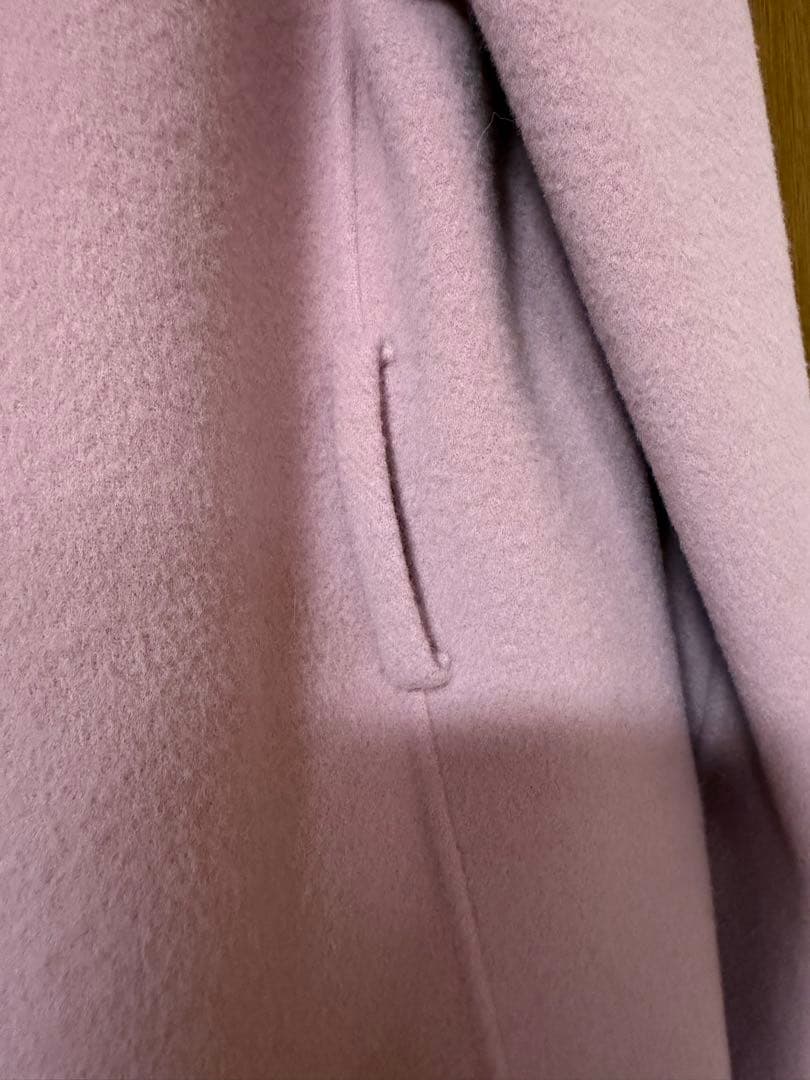 ANAYI アナイ　ロングコート　ピンク　Sサイズ