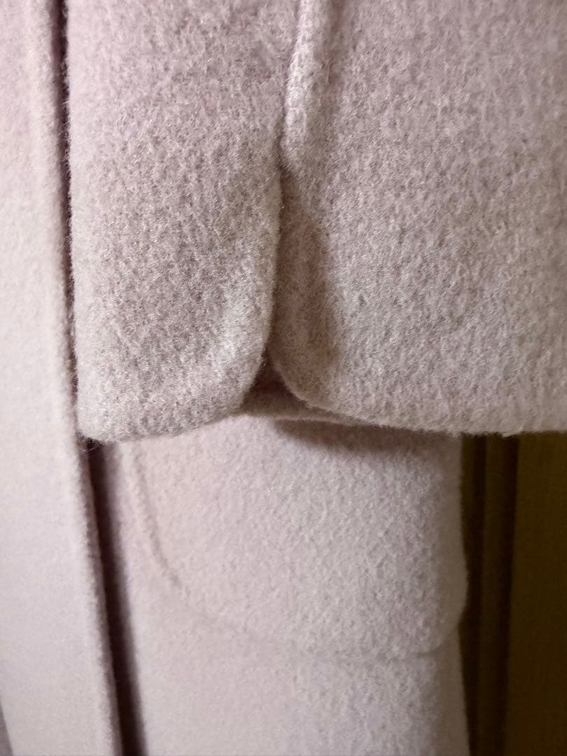 ANAYI アナイ　ロングコート　ピンク　Sサイズ