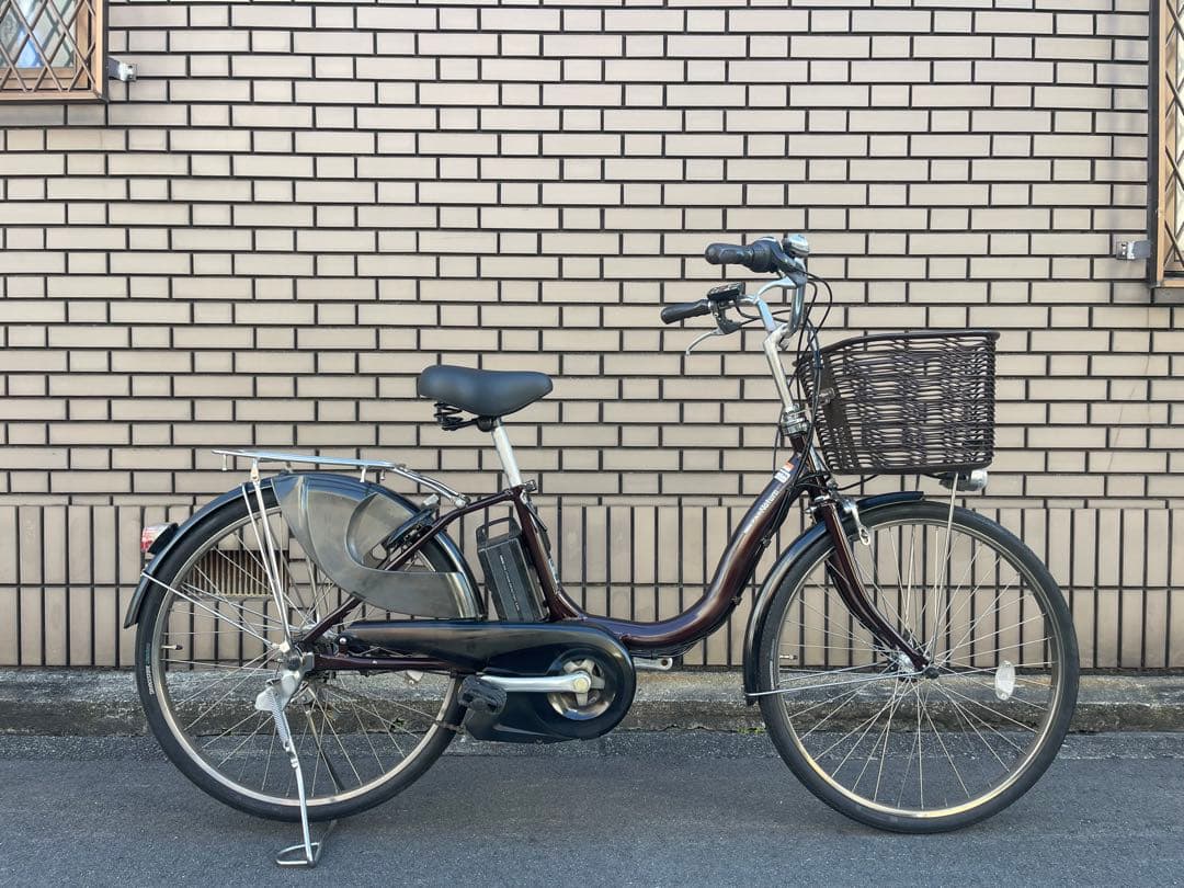 8.7ahヤマハ中古電動アシスト自転車24インチ