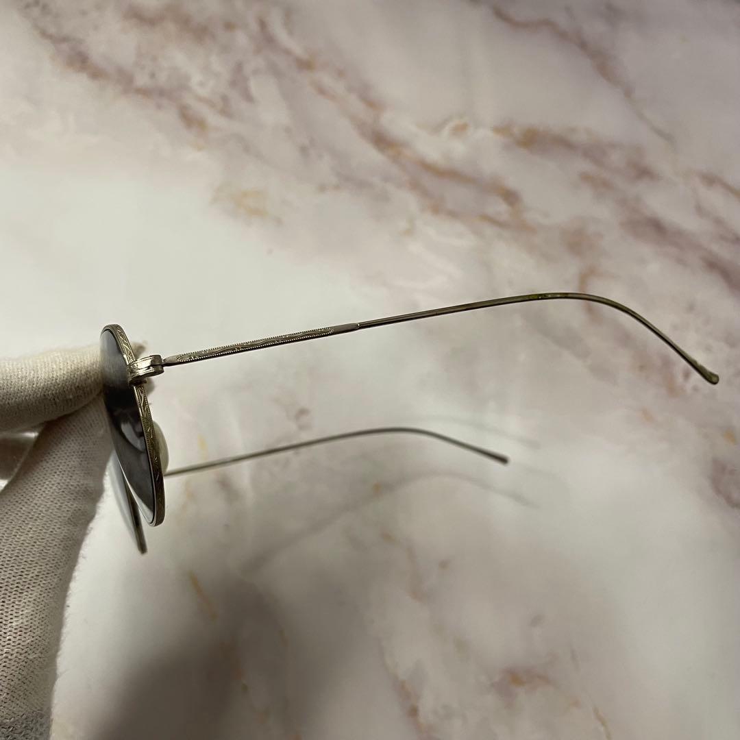 oliver peoples ラウンド Y2K アンティーク サングラス 貴重