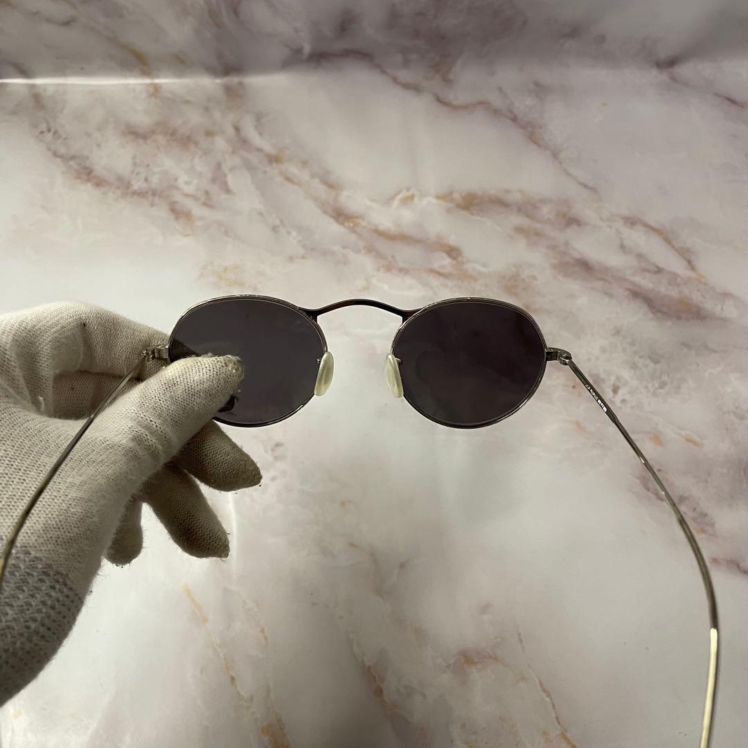 oliver peoples ラウンド Y2K アンティーク サングラス 貴重