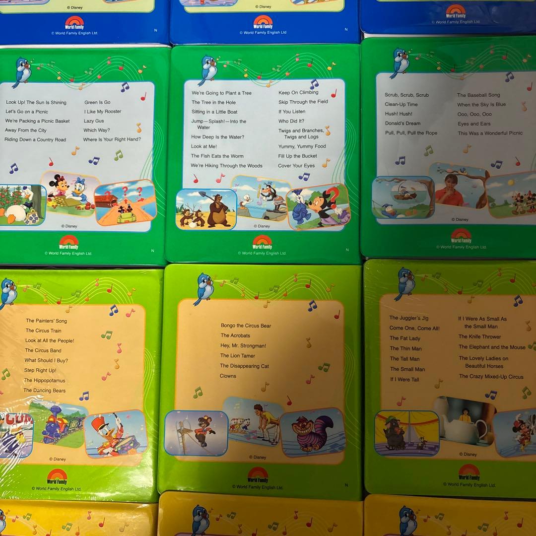 再値下げディズニー シングアロング DVD 1〜12巻セット新子役おまけ付き！