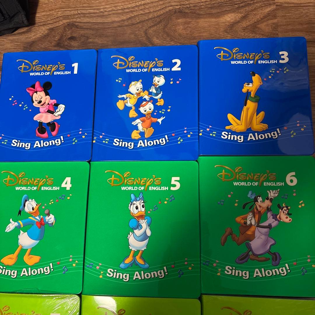 再値下げディズニー シングアロング DVD 1〜12巻セット新子役おまけ付き！
