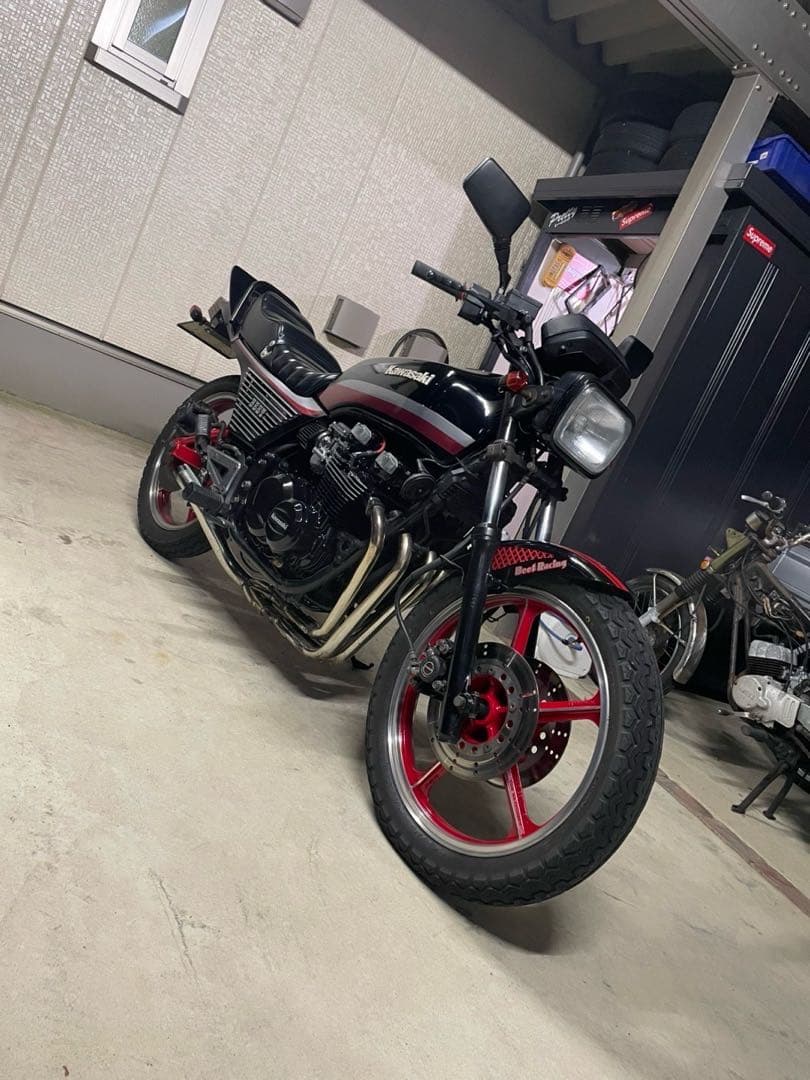 ゼファー400用42.7ステンレスマフラーz400gp z550gp