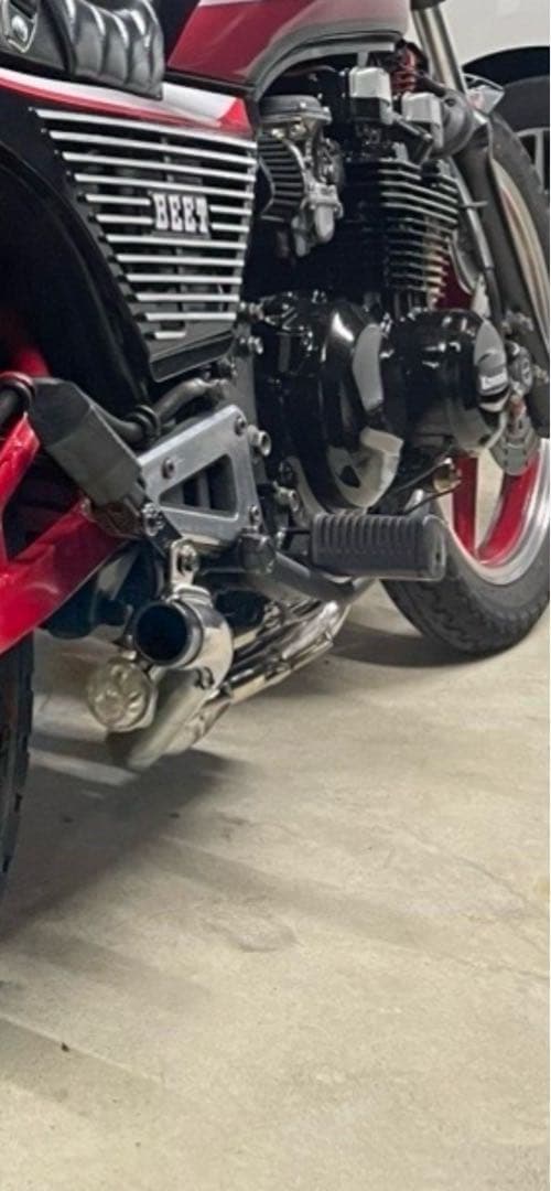 ゼファー400用42.7ステンレスマフラーz400gp z550gp