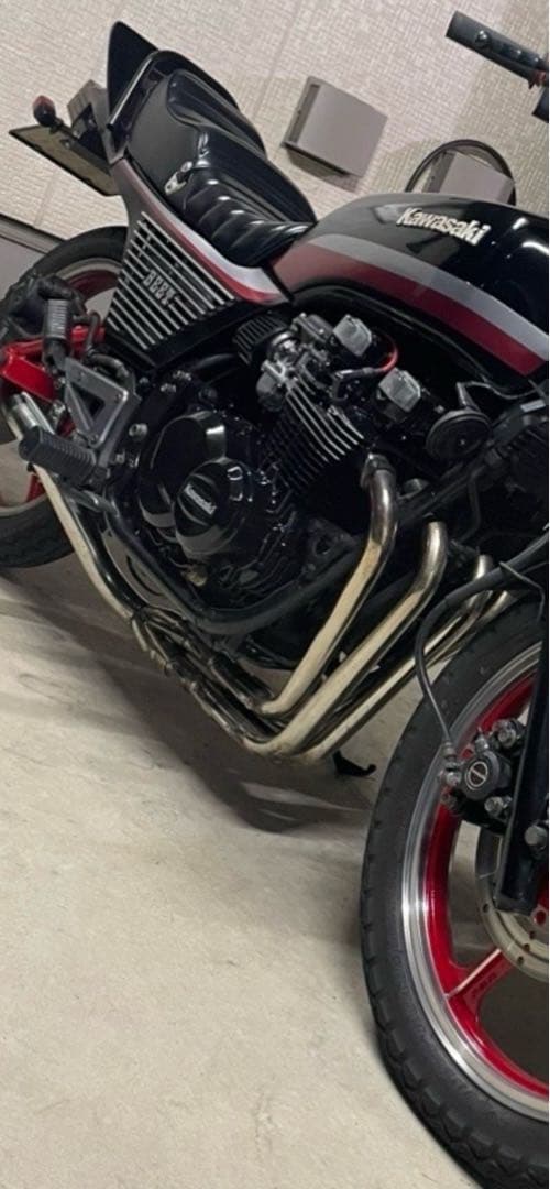 ゼファー400用42.7ステンレスマフラーz400gp z550gp