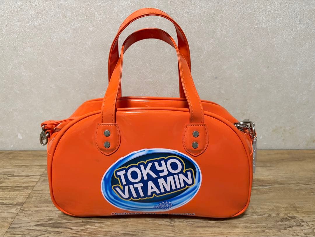 TOKYO VITAMIN ボストンバッグ オレンジ