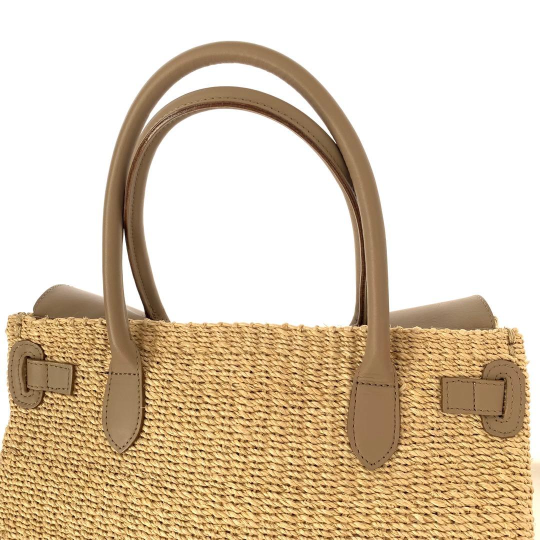 【未使用品】the bagmati カゴバッグ レザー ザバグマティ