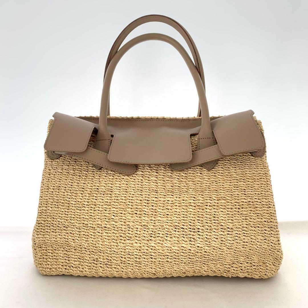 【未使用品】the bagmati カゴバッグ レザー ザバグマティ