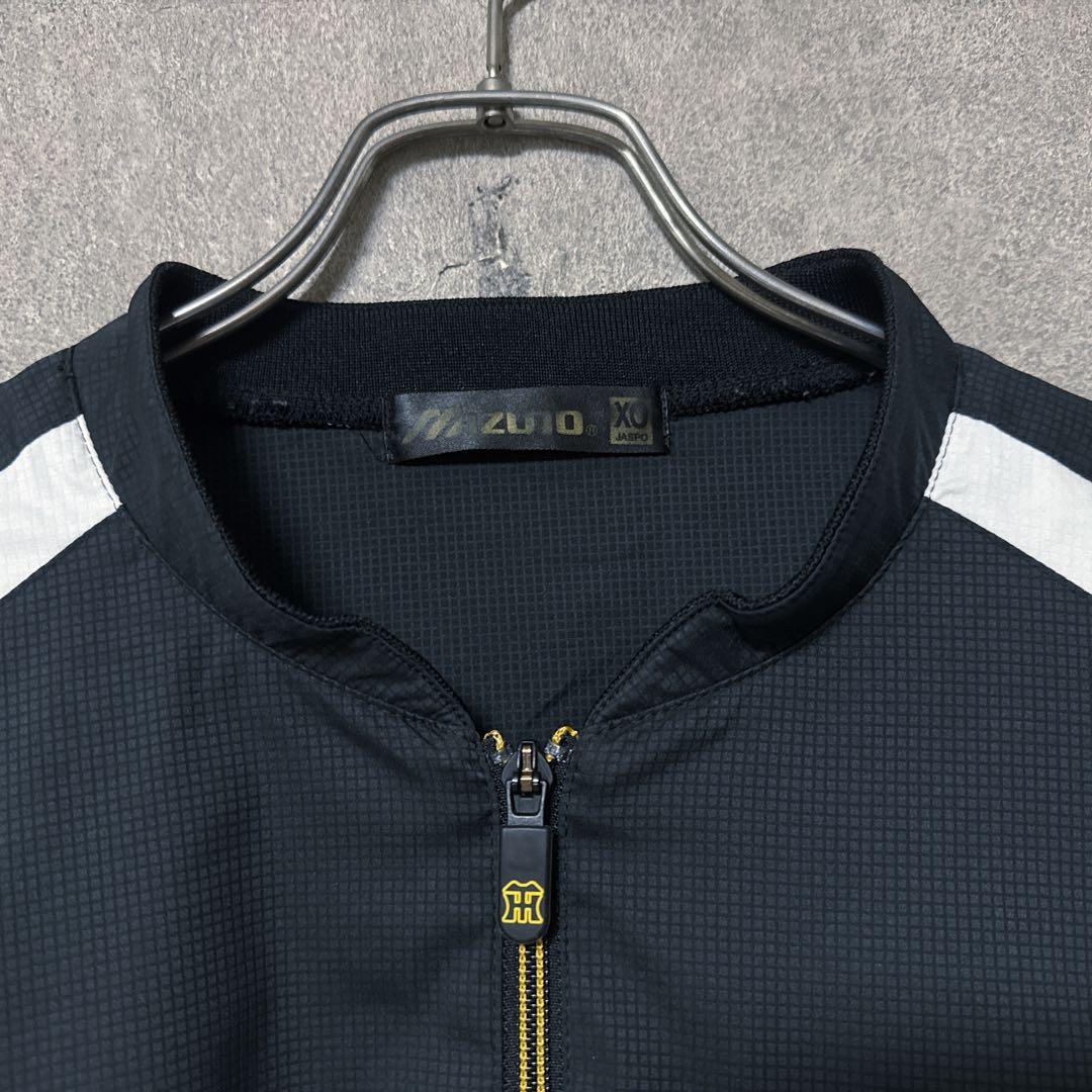 阪神 タイガース 支給品 ハーフジップ ナイロン ジャケット 84 NPB