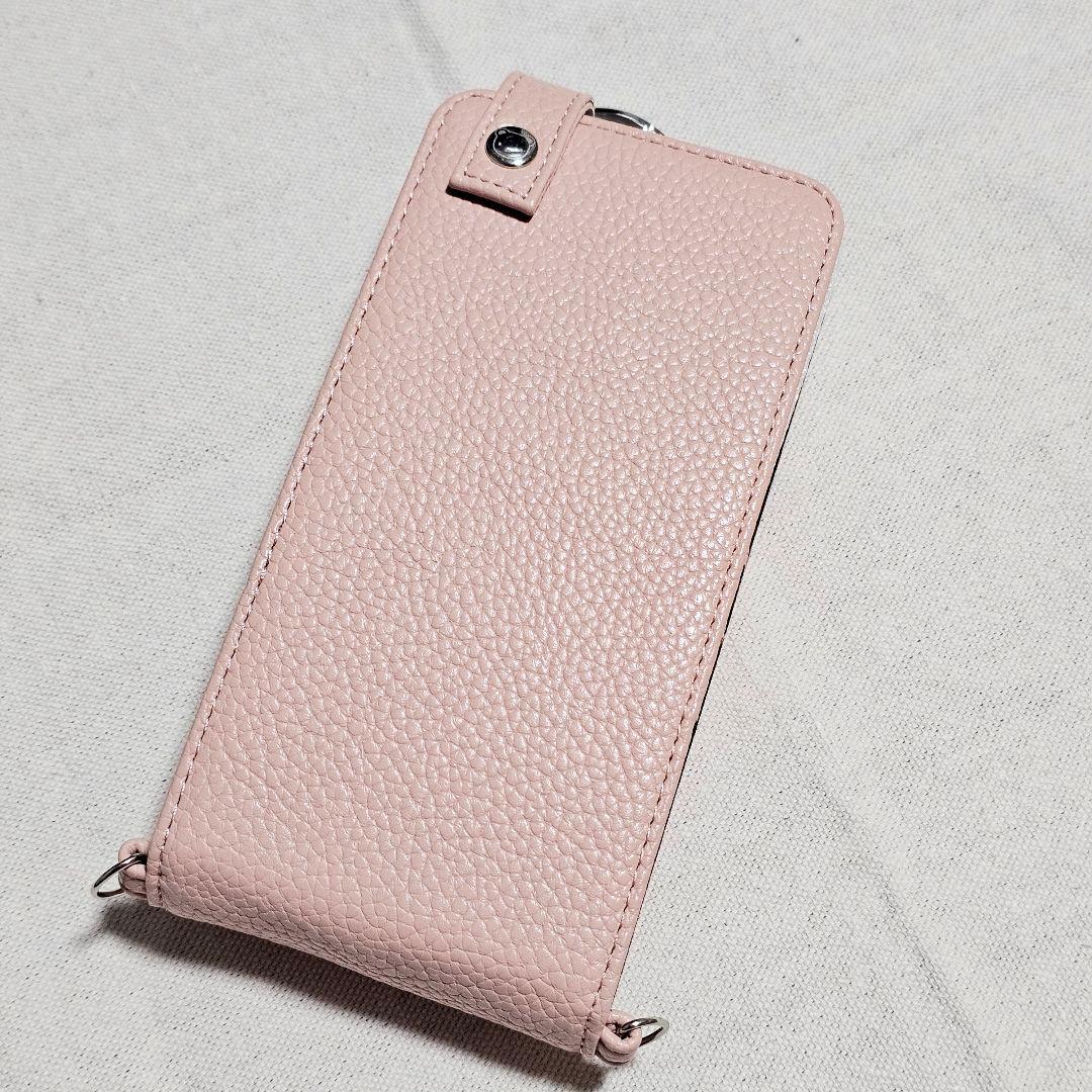 ファミリア マルチケースM ajew エジュー iPhoneケース ピンク