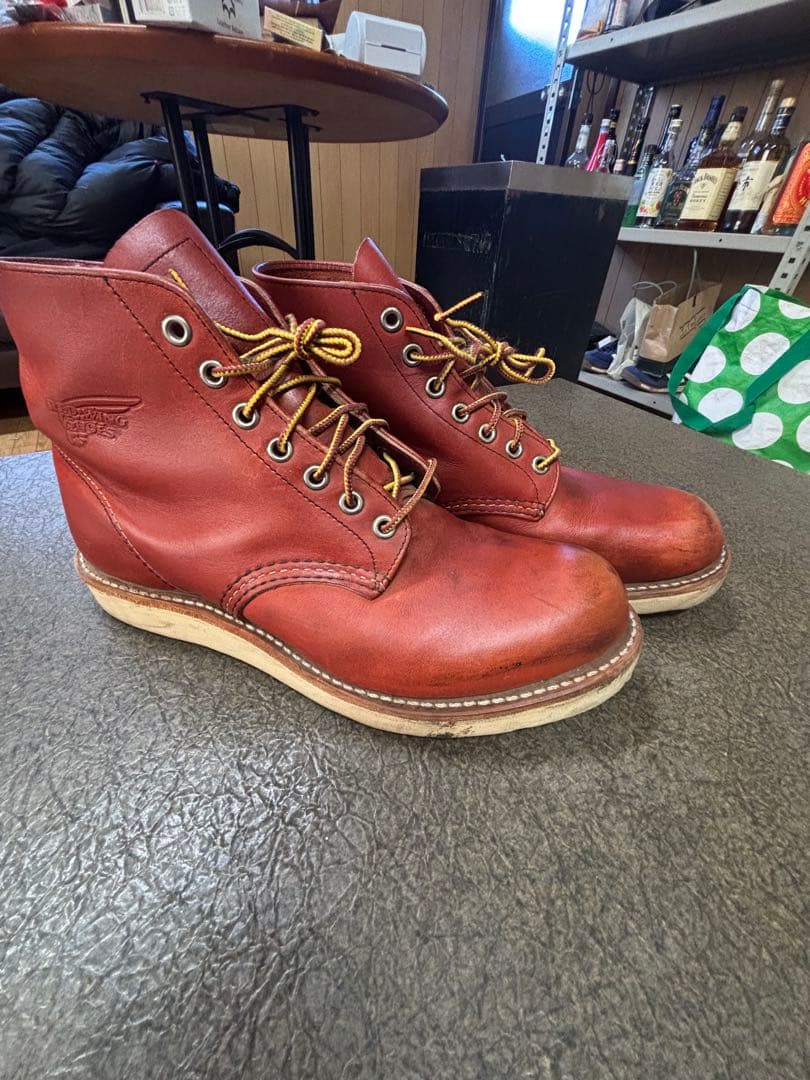 RED WING アイリッシュセッター プレーントゥ
