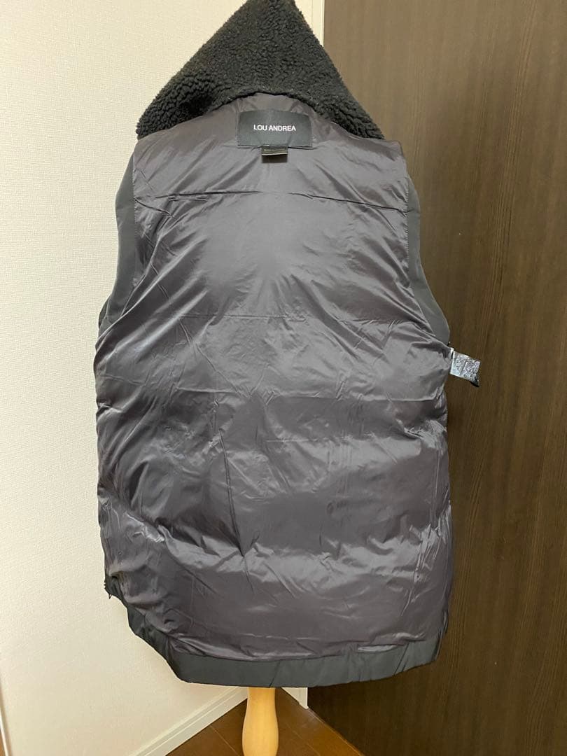 アパルトモン/ ルーアンドレア ２WAY DOWN VEST ブラック