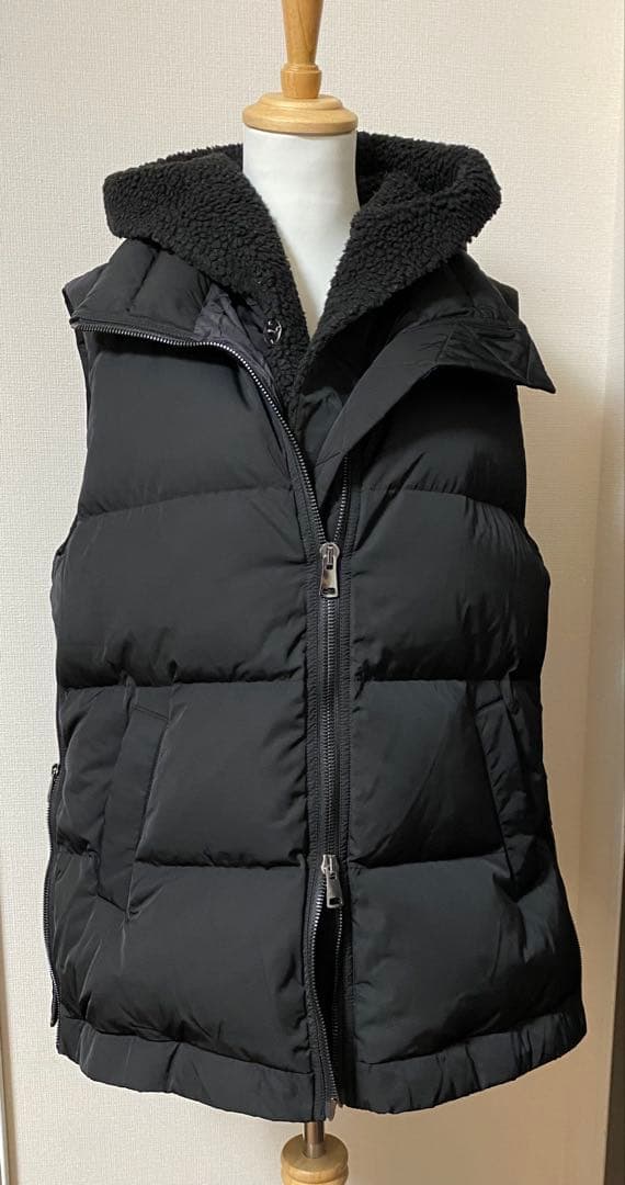 アパルトモン/ ルーアンドレア ２WAY DOWN VEST ブラック