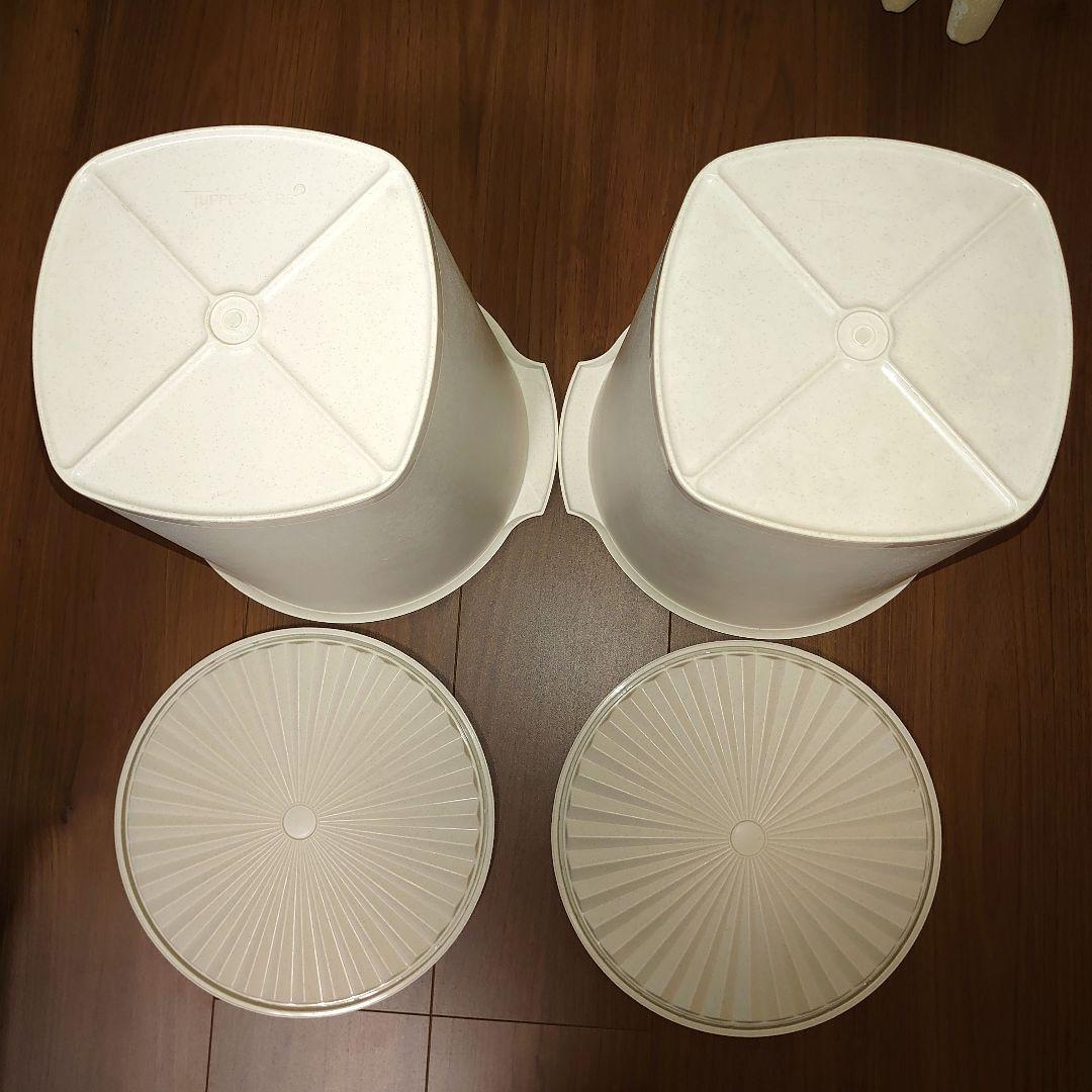 タッパーウェア　マキシクイーンデコレーター　11L　2個セット　レトロ　保存容器