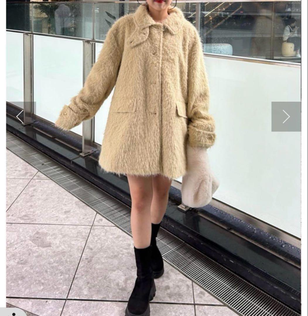 Kastane シャギーコート