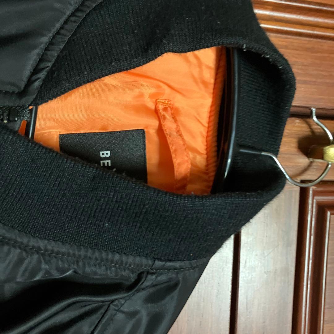 BEAMS ma-1 ボックスシルエット　Lサイズ