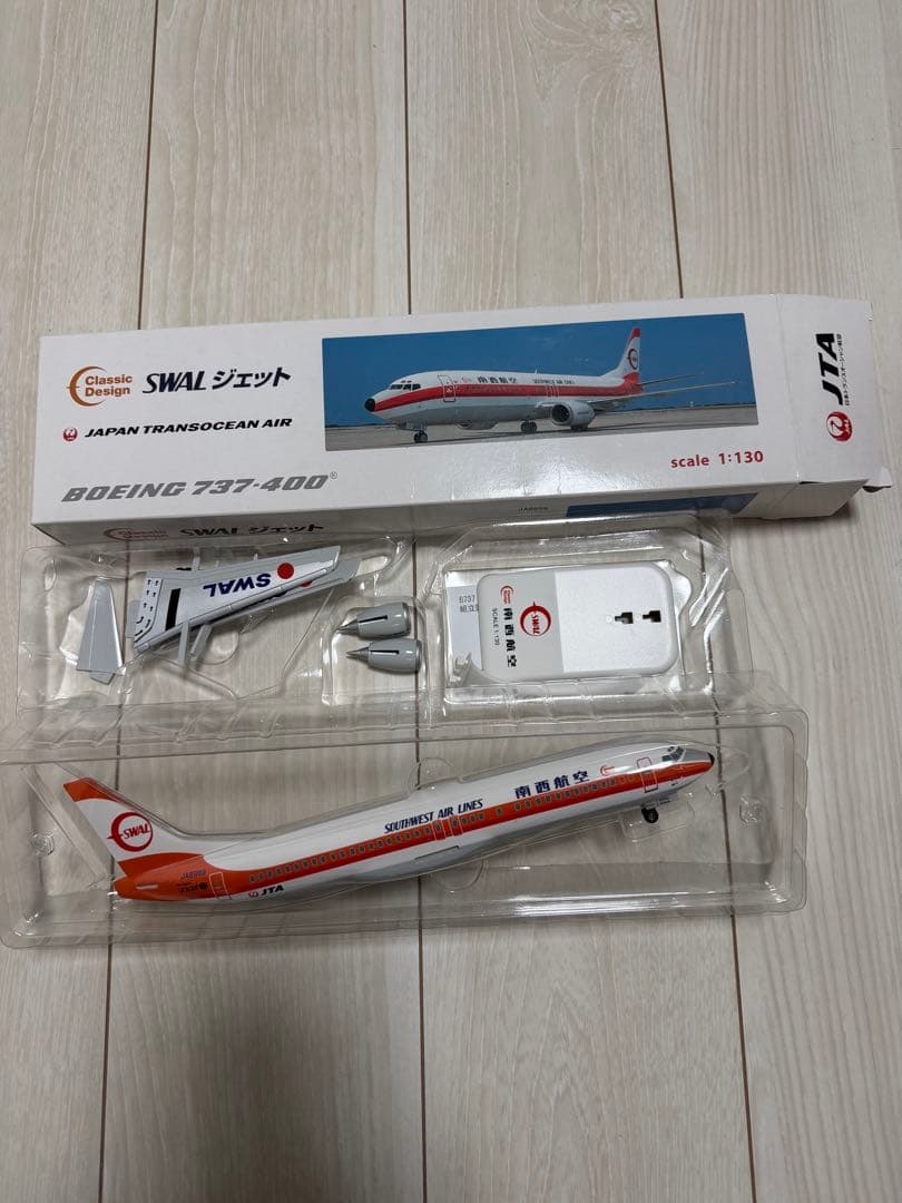 G*O様 SWAL Boeing 737-400 スケール1/130 南西航空
