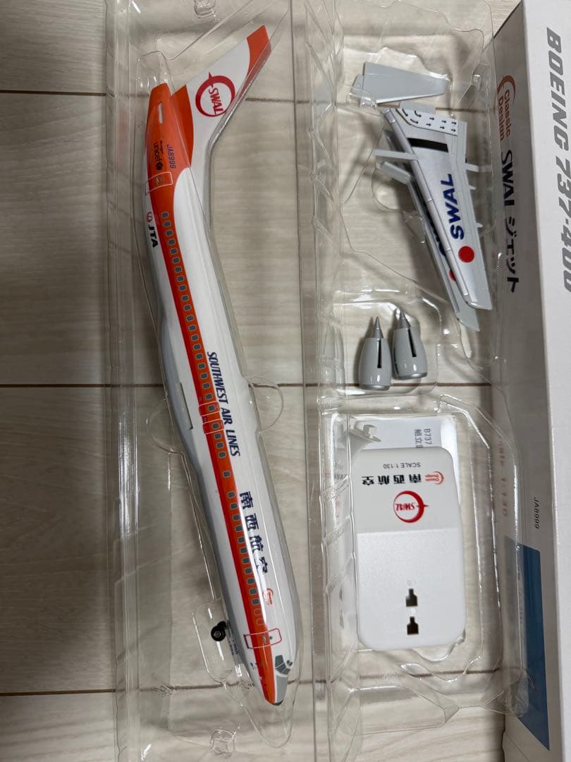 G*O様 SWAL Boeing 737-400 スケール1/130 南西航空