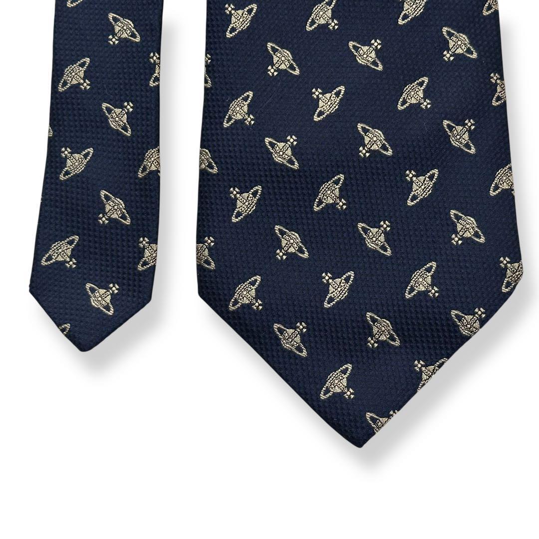 美品✨Vivienne Westwood ネクタイ　オーブ　ジャガード　成人式