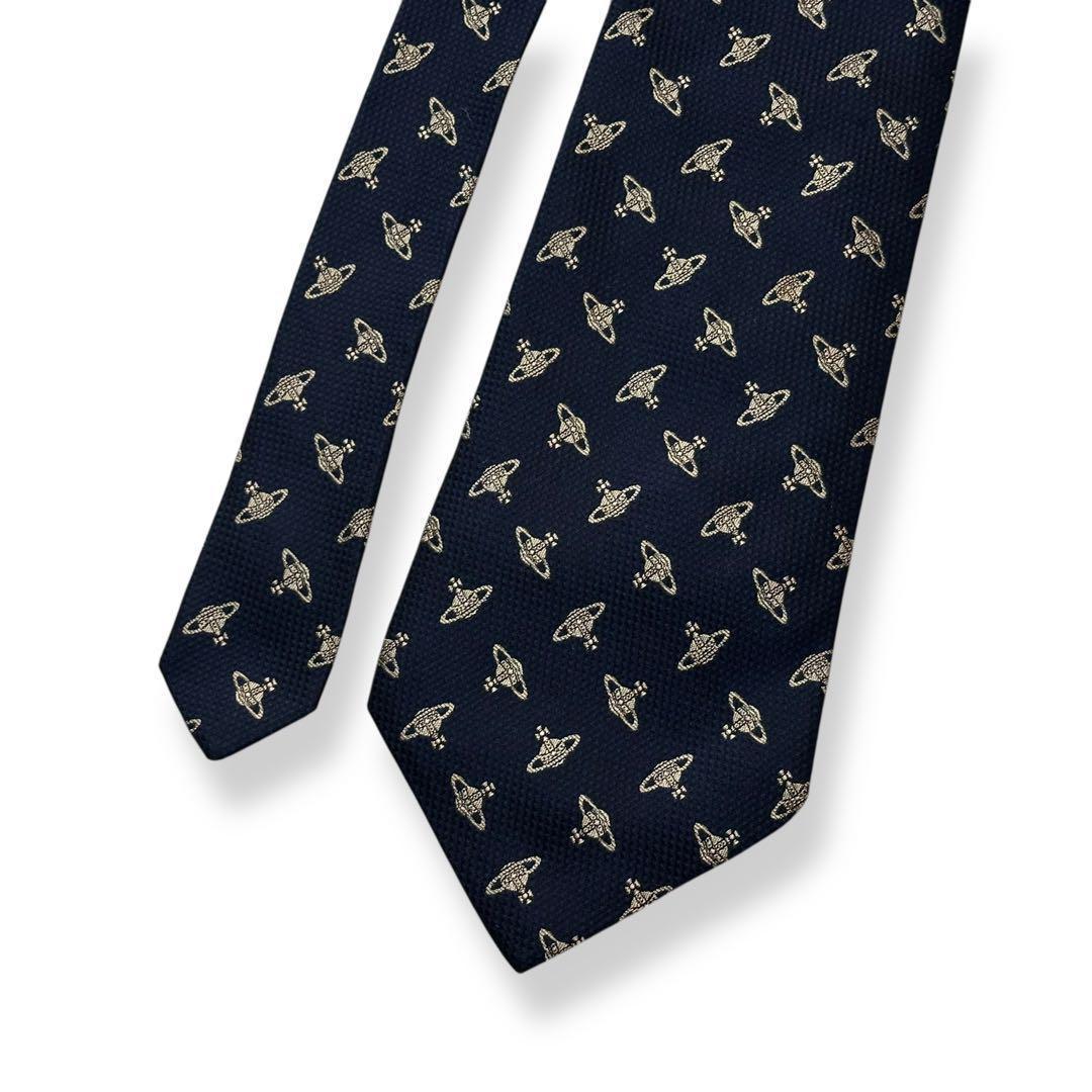 美品✨Vivienne Westwood ネクタイ　オーブ　ジャガード　成人式