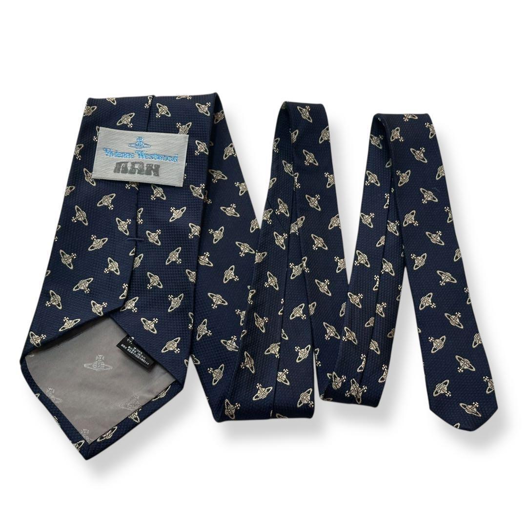 美品✨Vivienne Westwood ネクタイ　オーブ　ジャガード　成人式