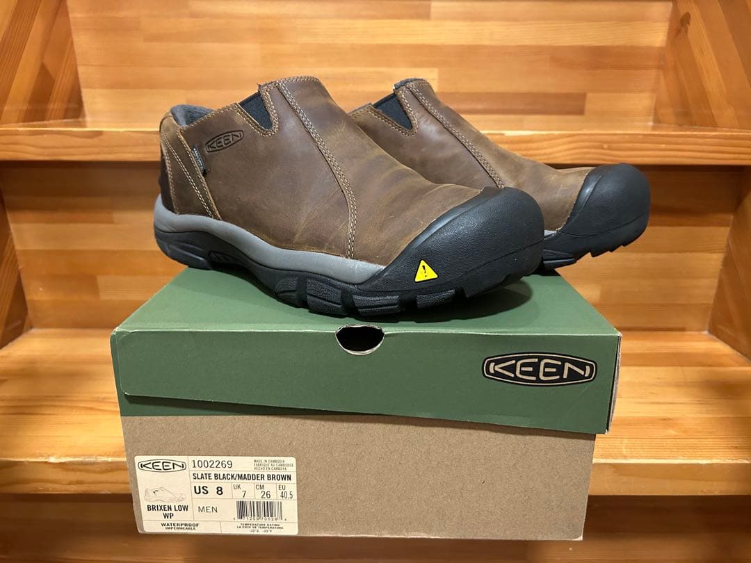 l*h様 キーン　メンズ ブリクセン II ロー 防水ウィンターブーツ26.0