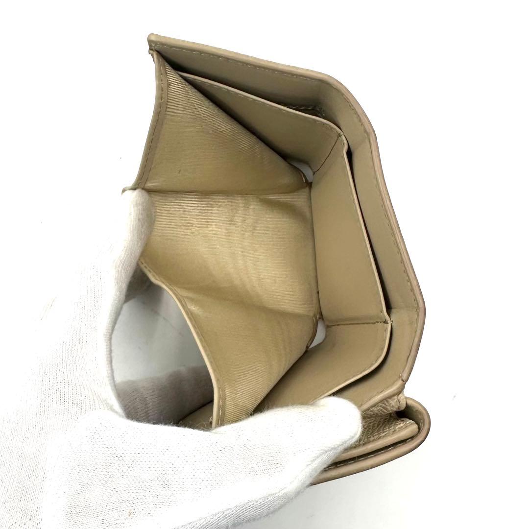 Christian Dior モンテーニュ ロータスウォレット 三つ折り財布