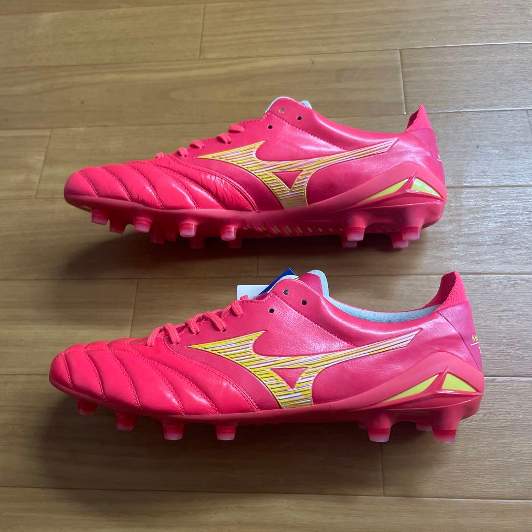 ミズノ モレリアネオ 4 JAPAN レッド×イエロー 28.5cm