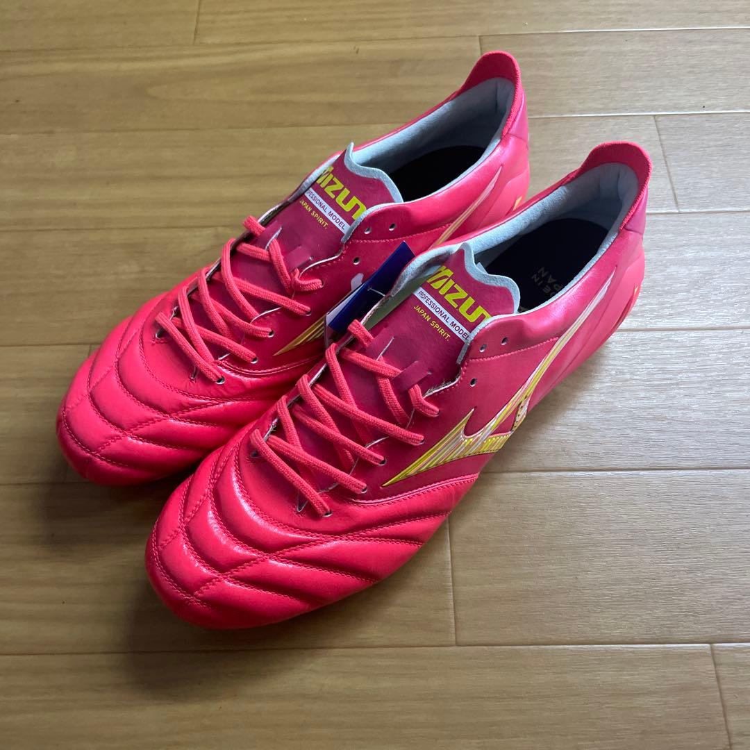 ミズノ モレリアネオ 4 JAPAN レッド×イエロー 28.5cm