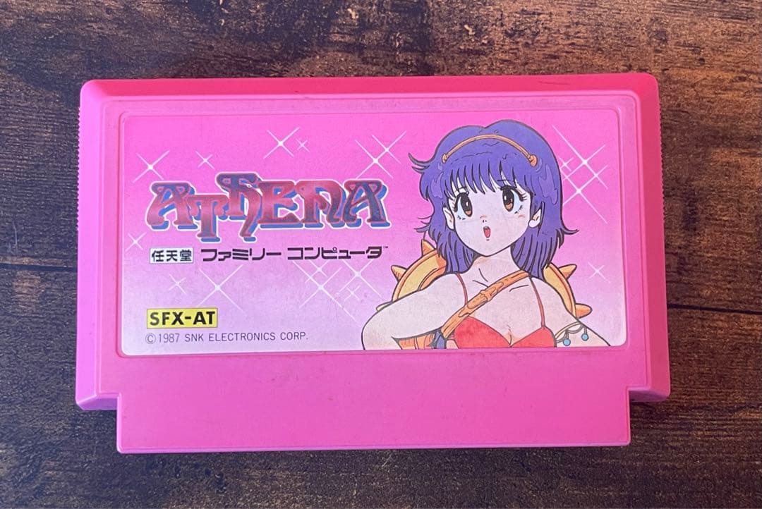 【レアゲー】ATHENA アテナ ファミコン カセットテープ 付