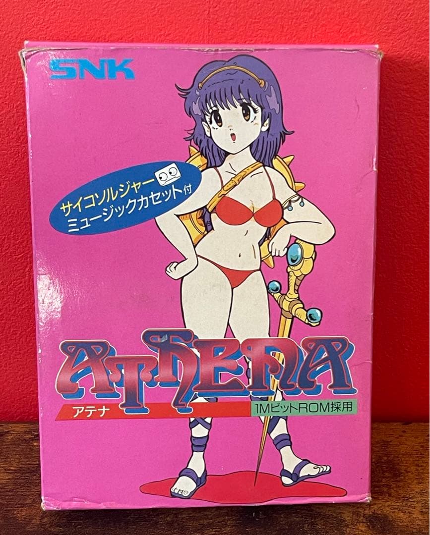 【レアゲー】ATHENA アテナ ファミコン カセットテープ 付