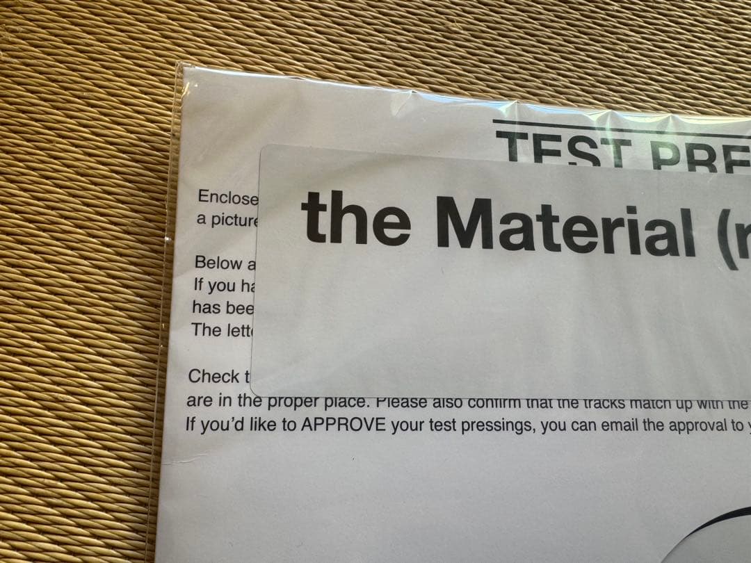 sacai × fragment レコード the VINYL colette