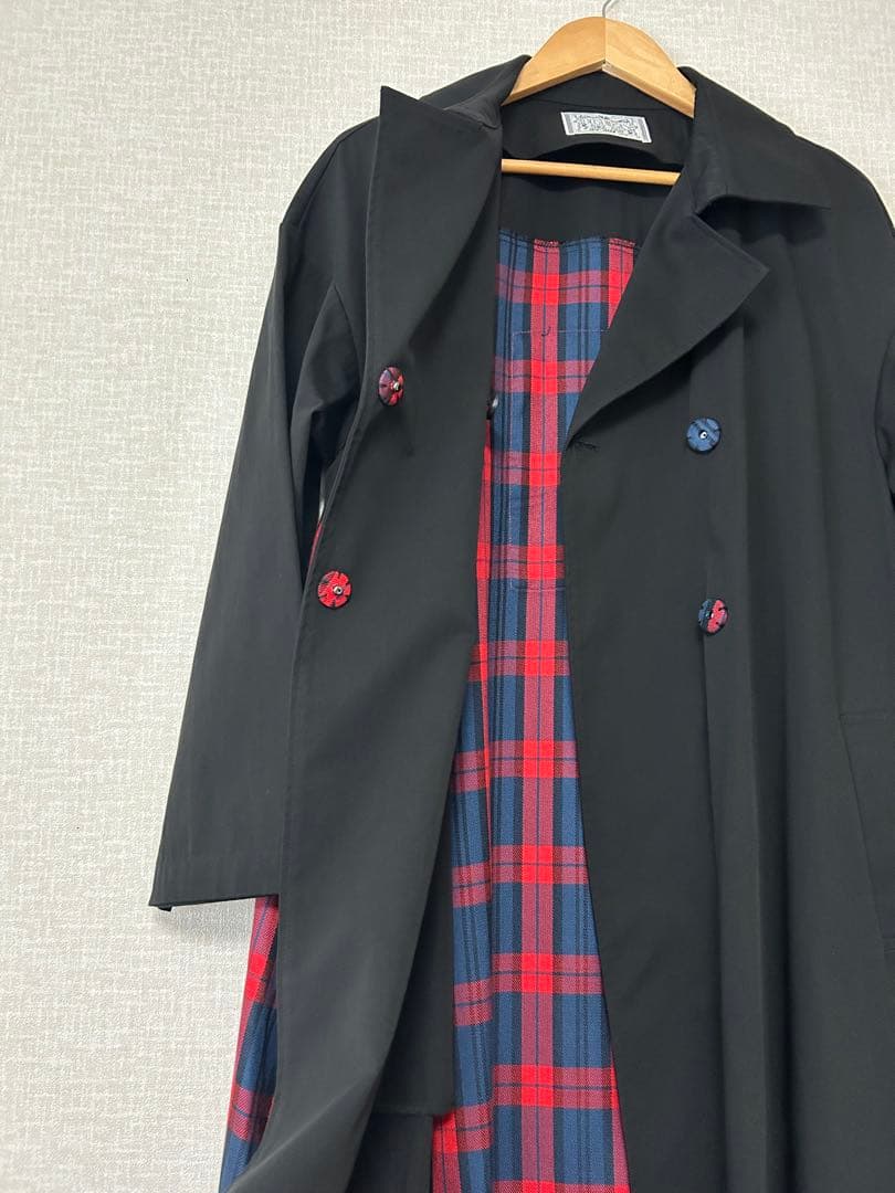 ❤️新品未使用❤️DOS DIOSASドスディオサスバックチェックトレンチコート38