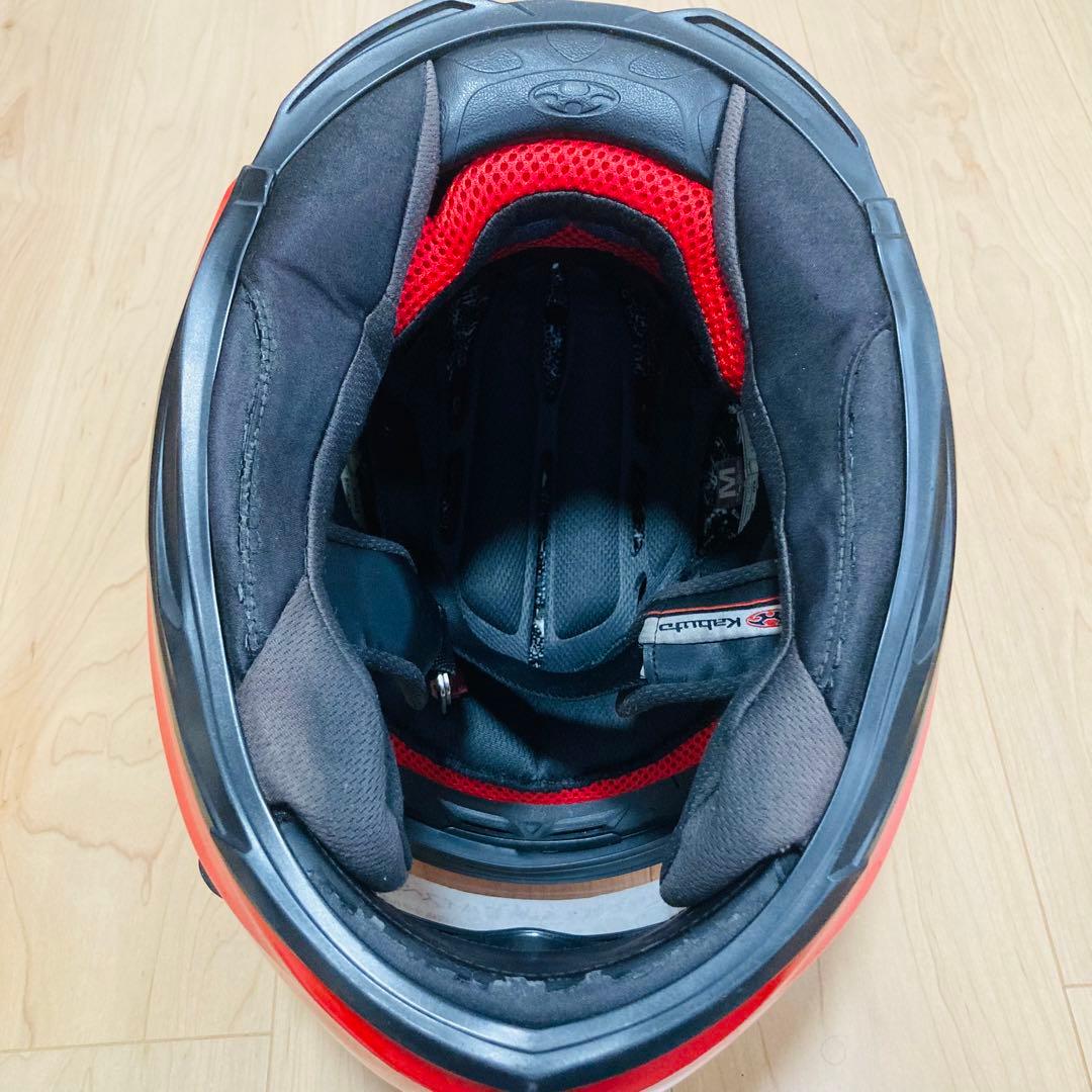 ★良品★Kabuto RT-33 レッド M size 57〜58cm