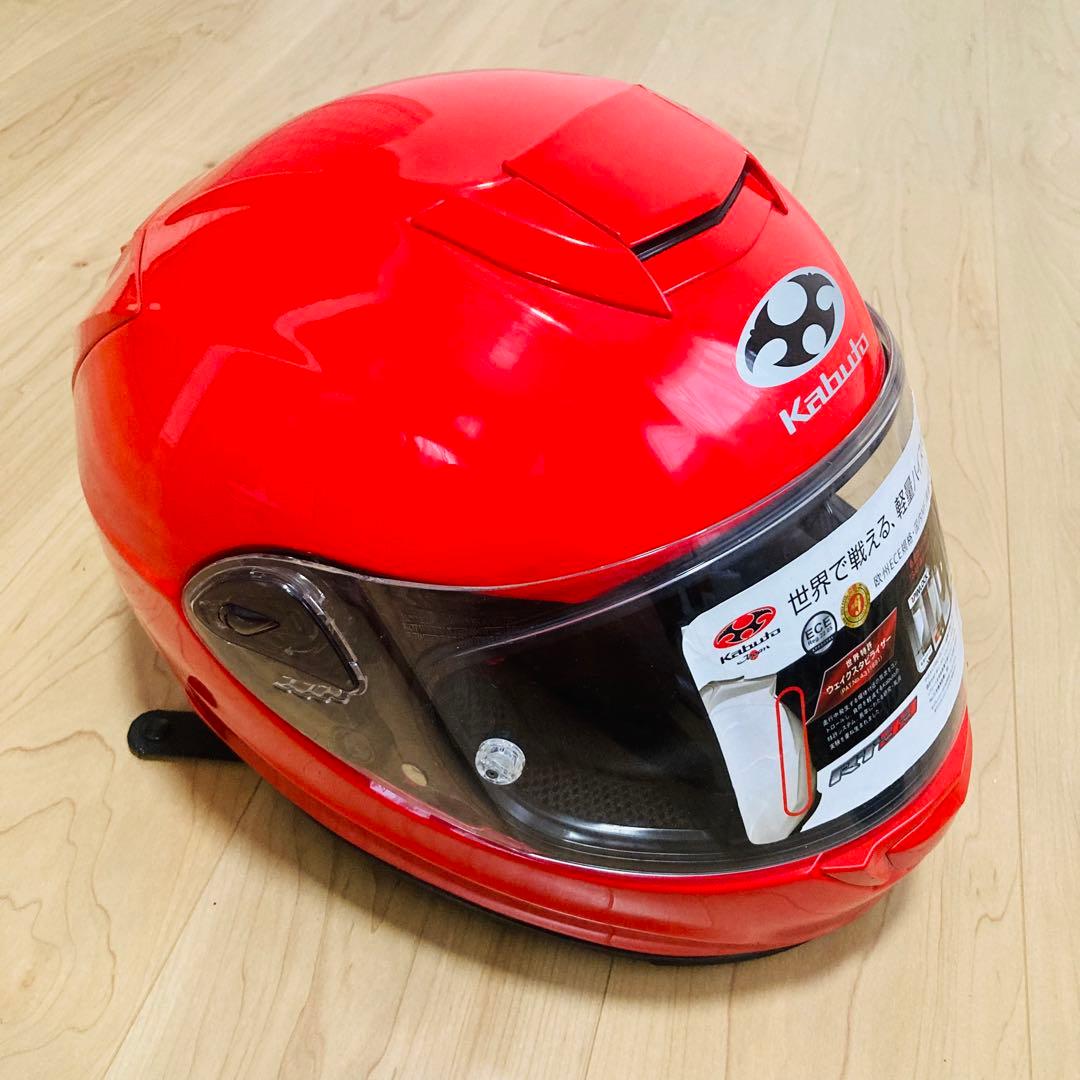 ★良品★Kabuto RT-33 レッド M size 57〜58cm