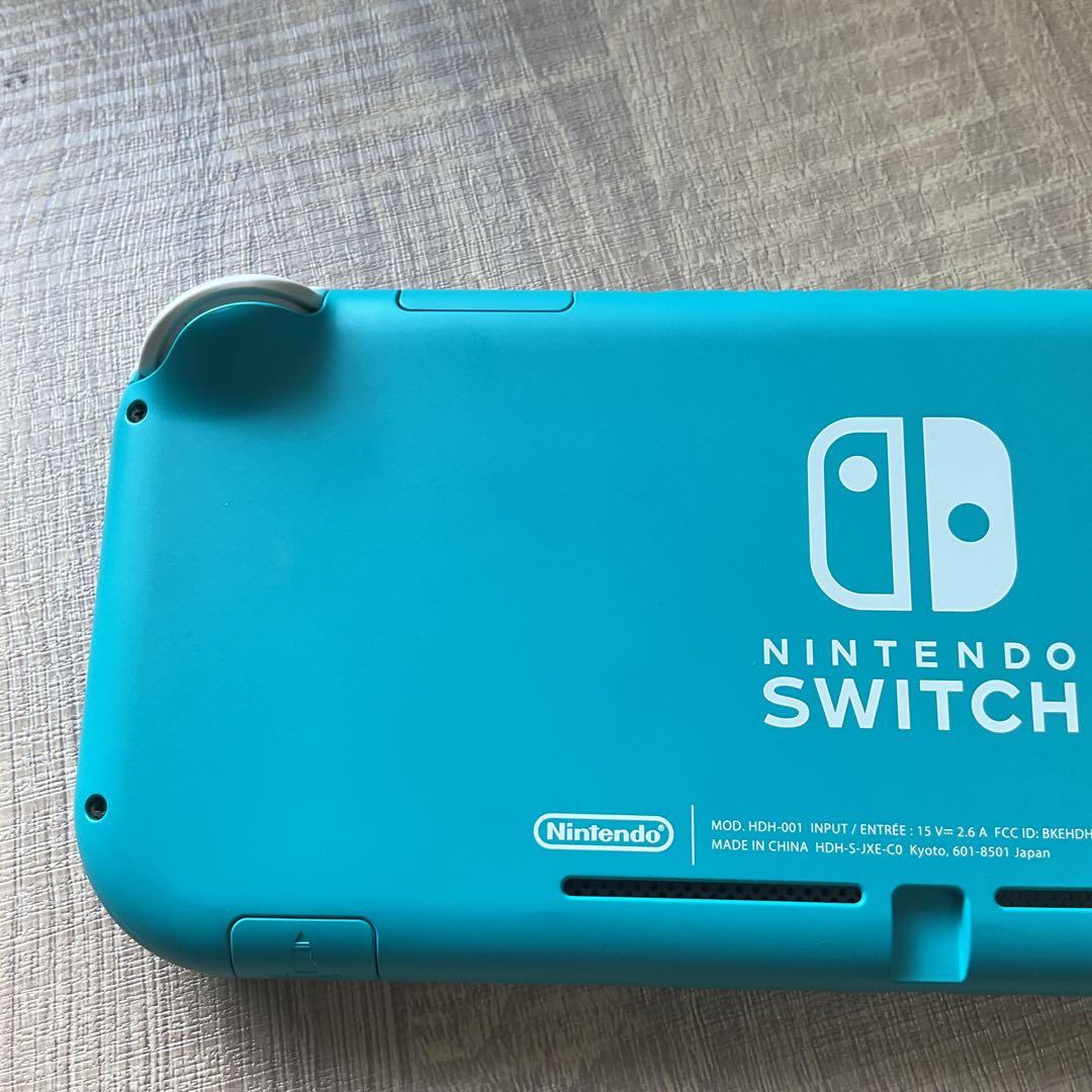 【超美品】Nintendo Switch Lite ターコイズ　ケース付