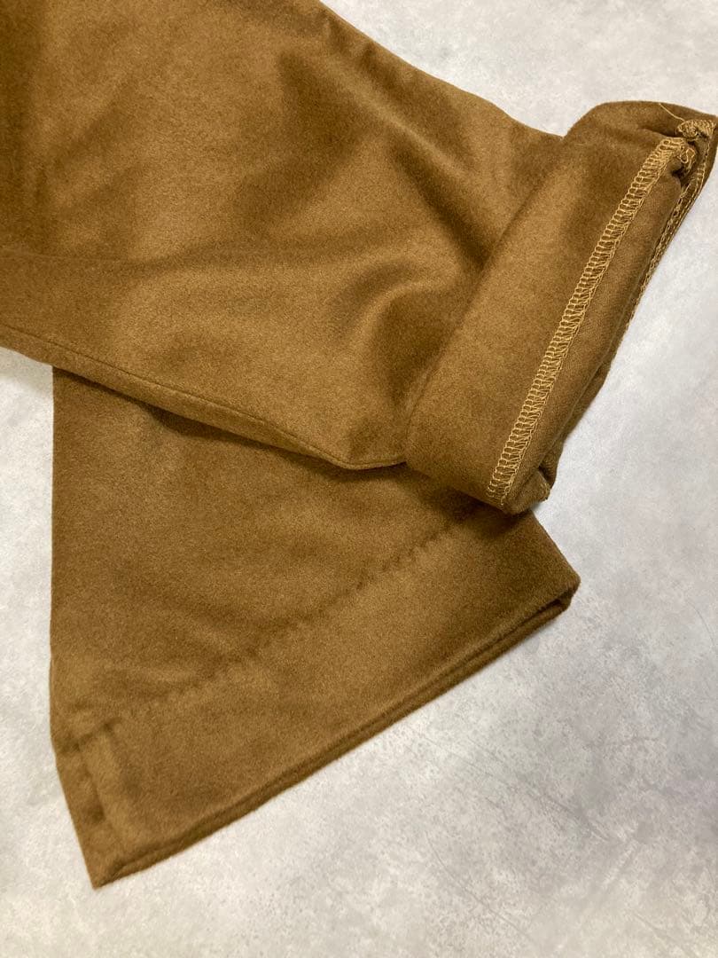 MARKAWARE CASHMERE FLANNEL TROUSERS サイズ3