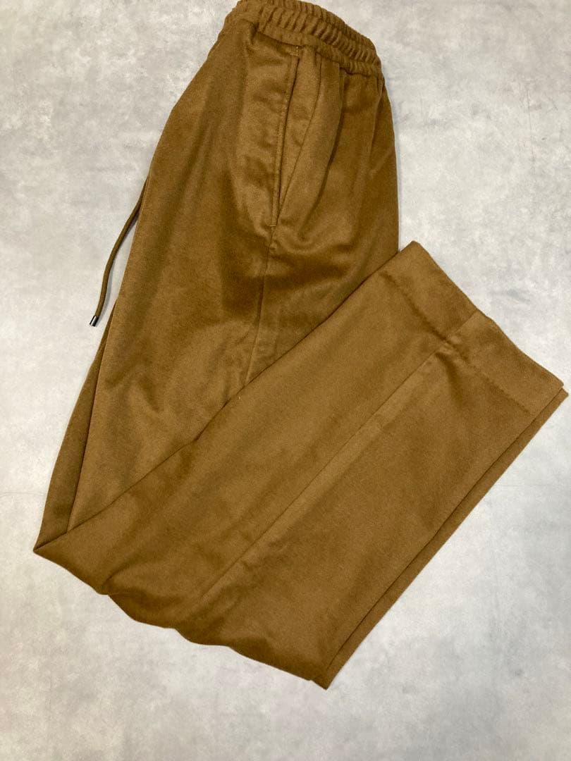 MARKAWARE CASHMERE FLANNEL TROUSERS サイズ3