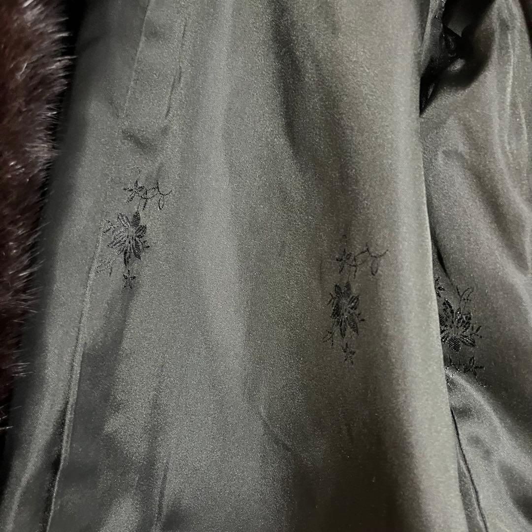 SAGAMINK 毛皮 ブラック ダークブラウン ミンク