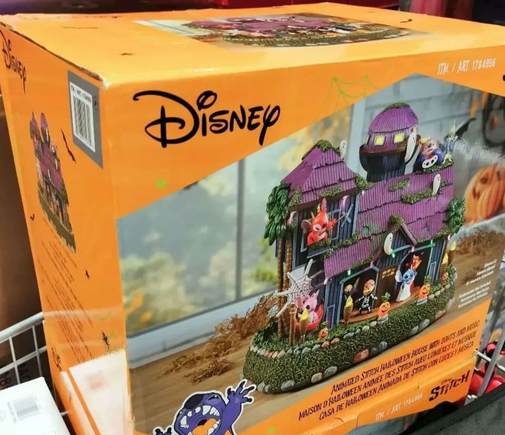【新品未開封】コストコ スティッチ ハロウィン　ハウス