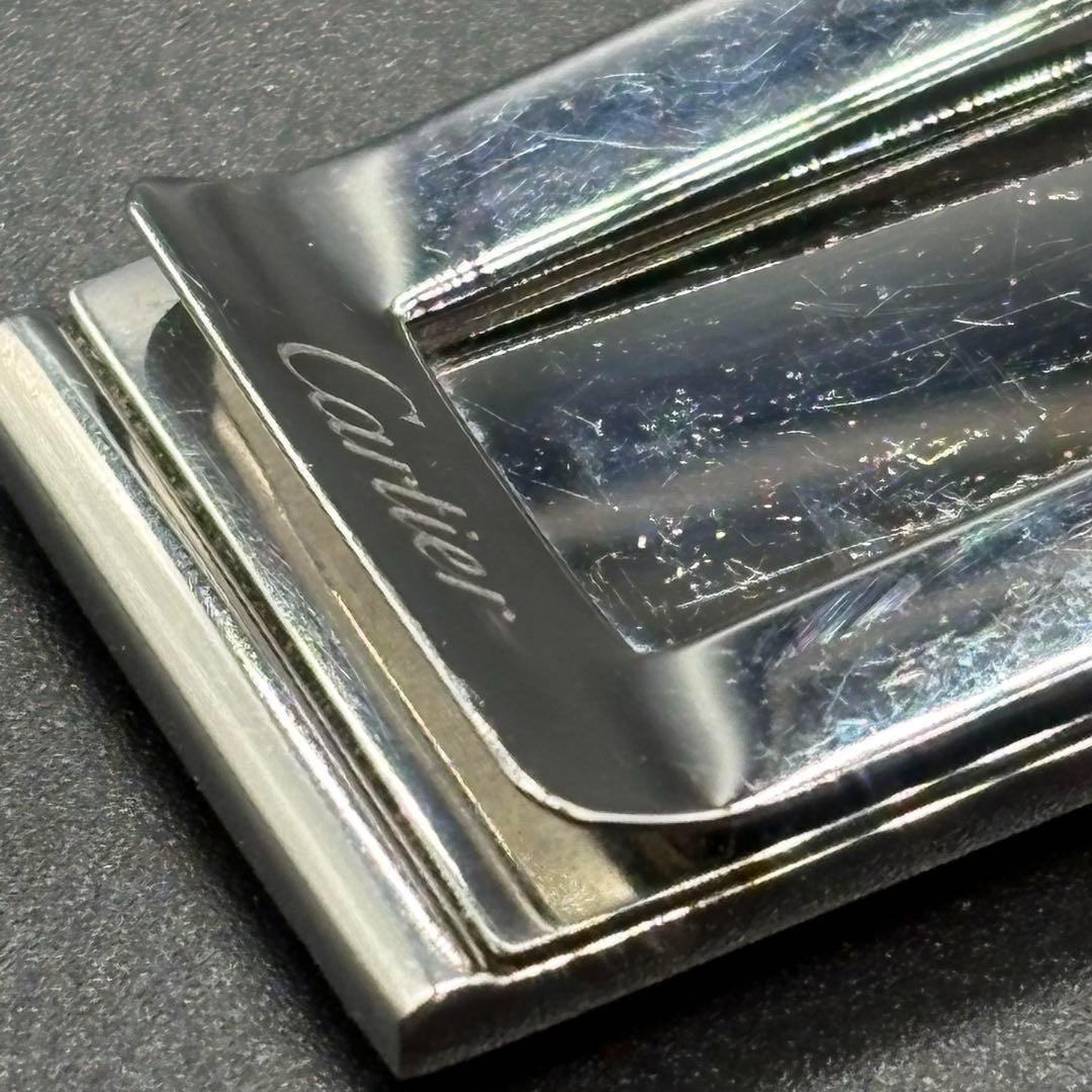 【美品】Cartier カルティエ Cドゥカルティエデコール シルバー
