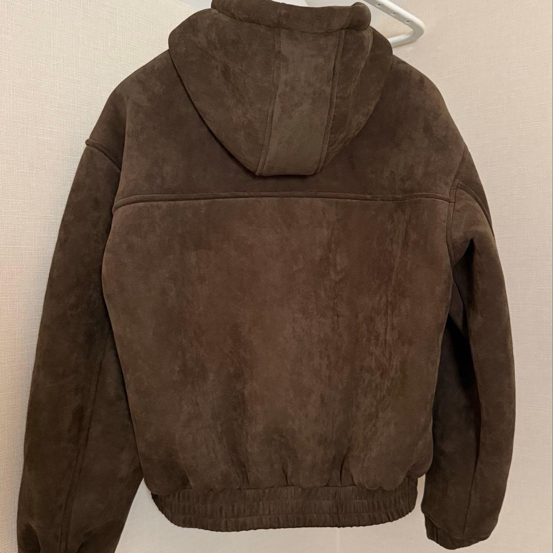 BLACK UP ベアビンパーカージップアップ